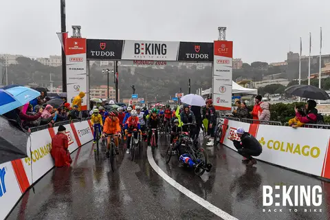 La partenza del criterium, BEKING Monaco 2024